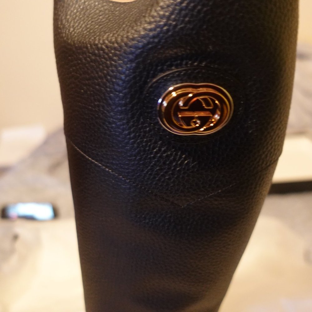 Gucci Interlocking G knee-high boots - Picture 4 of 13